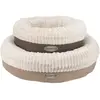 Couchage   Scruffs Corbeille Ronde Ellen Beige   Taille M