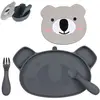 Set repas en silicone Koala (4 pièces)