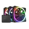 NZXT F120 RGB Triple Pack Boitier PC Ventilateur 12 cm Noir 3 pièce(s)