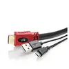 Pack Prif Câble HDMI Gaming + Câble de Chargement PS4