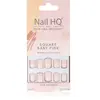 Nail HQ Square Baby Pink Nails (24 Pieces)