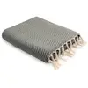 Febronie Plaid coton vert olive 130x170