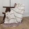 Febronie Plaid coton tomette 160x250