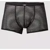 LHM Boxer transparent rayures noir