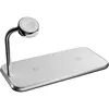 ZENS Dual+ Watch Aluminium Wireless Charger (Blanc)