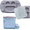 Assiette Easymat + Sac Isotherme Fleur De Jardin Rose Multi-coloured