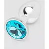 Lovehoney Plug anal bijou Secret Shine small bleu