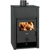EEK A   Prity K2 D Poêle à bois 11,6 kW   Chauffage au bois pour pièce...