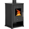 Prometey - Poêle à Bois Eco 4   7 kW Rendement Énergétique et Design C...