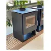 Poêle à bois Verso Rheia - 5 kW Compacte et efficace pour des espaces ...