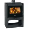 Poêle à bois PRITY PM-TV   13 kW Noir Graphite Classe A+ Design Modern...