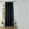 Febronie Rideau panneau lin lavé fusain / sable 140x260