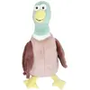 Peluche Bouillotte Canard Marron