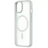 Coque bumper QDOS Iphone 15 Hybrid soft SNAP MagSafe Vert