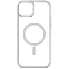 Coque bumper QDOS Iphone 15 Plus MagSafe Hybrid SNAP Blanc