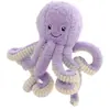 Non communiqué Animal en peluche poulpe poupées 23,6 pouces - Violet