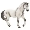 Mojo Fun Figurine Armasar gris andalou, Animal Planet, 14 cm x 4,5 cm x 10,5 cm