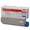 Freecolor OKI cartouche de toner d'origine cyan 6000 pages pour C5850/5950/MC560