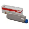 Freecolor Oki Toner d'origine pour imprimante C610dn, 610dtn, 610n Jaune