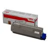 Freecolor OKI cartouche de toner d'origine cyan 6000 pages pour C610