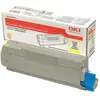 OKI 46443101 cartouche de toner d'origine jaune 10000 pages pour C833/843