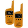 Motorola talkabout t72 pack 2 walkie talkie 8km amarillos