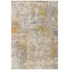Tapis tissé plat moderne  Jaune 120x170 cm