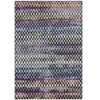 Tapis tissé plat moderne  Multicolore 200x290 cm