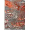 Tapis tissé plat moderne  Rouge 120x170 cm