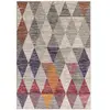Tapis tissé plat moderne  Rose 160x230 cm