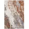 Tapis de salon tissé plat  Rouge 080x150 cm