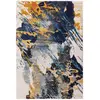 Tapis tissé plat moderne  Multicolore 120x170 cm