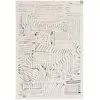 Novatrend Tapis de salon en polyester beige 120x170 cm