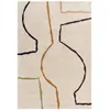 Novatrend Tapis de salon en laine beige 200x290 cm