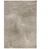 Tapis de salon design beige 120x170 cm