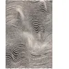 Novatrend Tapis de salon design noir 120x170 cm