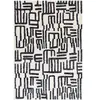 Tapis moderne tissé plat  Bleu 120x170 cm