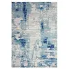 Novatrend Tapis de salon moderne bleu 120x170 cm