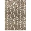 Tapis moderne tissé plat  Marron 160x230 cm