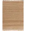 Novatrend Tapis design en jute beige foncé 120x170 cm