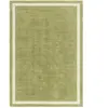 Novatrend Tapis de salon moderne en laine vert 120x170 cm