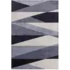 Novatrend Tapis de salon moderne bleu 120x170 cm