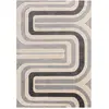 Novatrend Tapis de salon vintage gris 120x170 cm