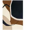 Tapis moderne tufté main en laine  Marron 120x170 cm