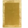 Novatrend Tapis moderne en laine fait main jaune 120x170 cm