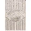 Tapis moderne tufté main en laine  Beige 160x230 cm