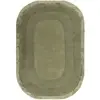Tapis tufté main en laine  Vert 160x230 cm