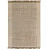 Novatrend Tapis moderne en laine tissé main beige 200x290 cm