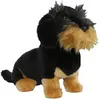 Peluche Living Nature : teckel à poil dur