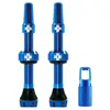 Kit de valves tubeless Muc-Off 60mm Bleu TU MUROVALV260BL